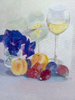 Bindernagel_Fruechte_und_Wein_2018_Acryl_37x54cm